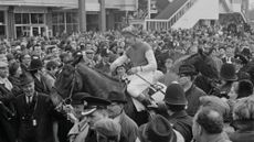 Pictured Grand National-winning jockey Eddie Harty.