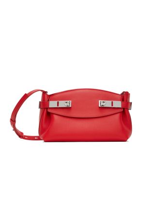 Ferragamo, Red Hug Crossbody Bag