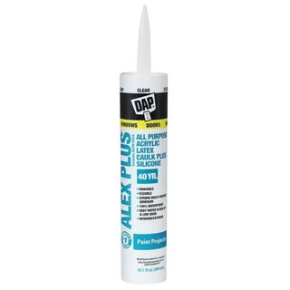 DAP Alex Plus Clear Acrylic Latex Caulk with Silicone Walmart