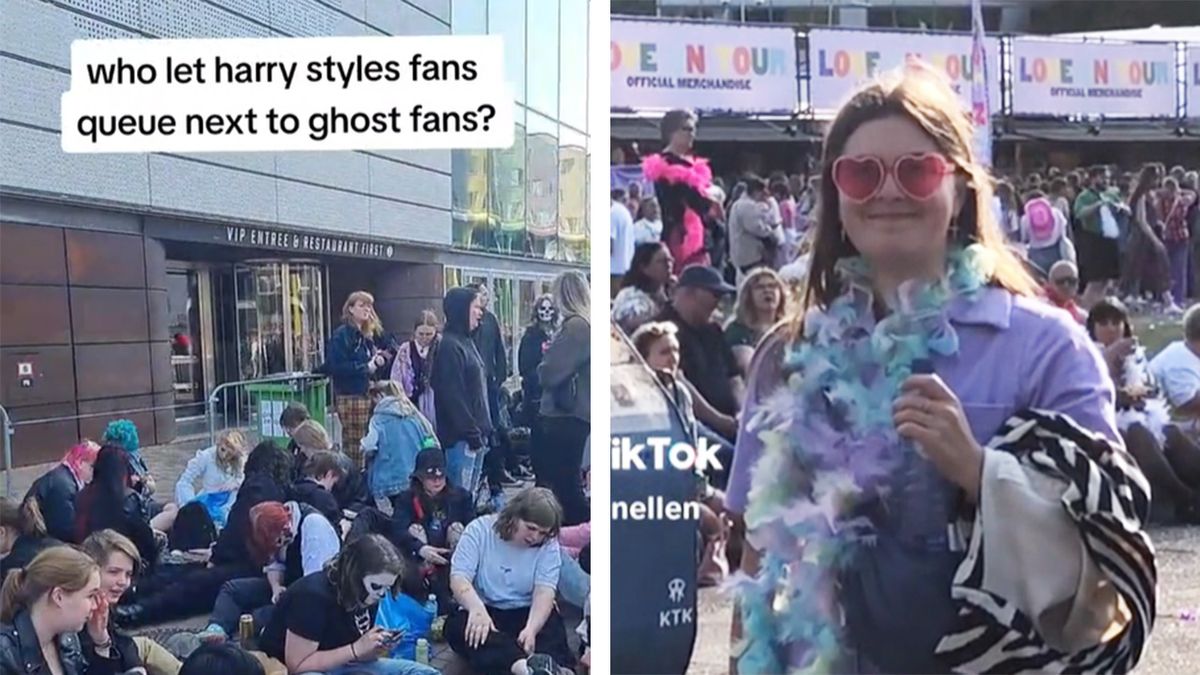 Harry Styles Fans Put On a Show