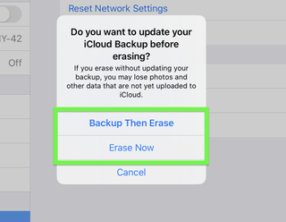 pick an option - how to reset ipad step by step instructions