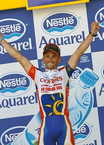 Jimmy Casper (Cofidis) the man of the moment