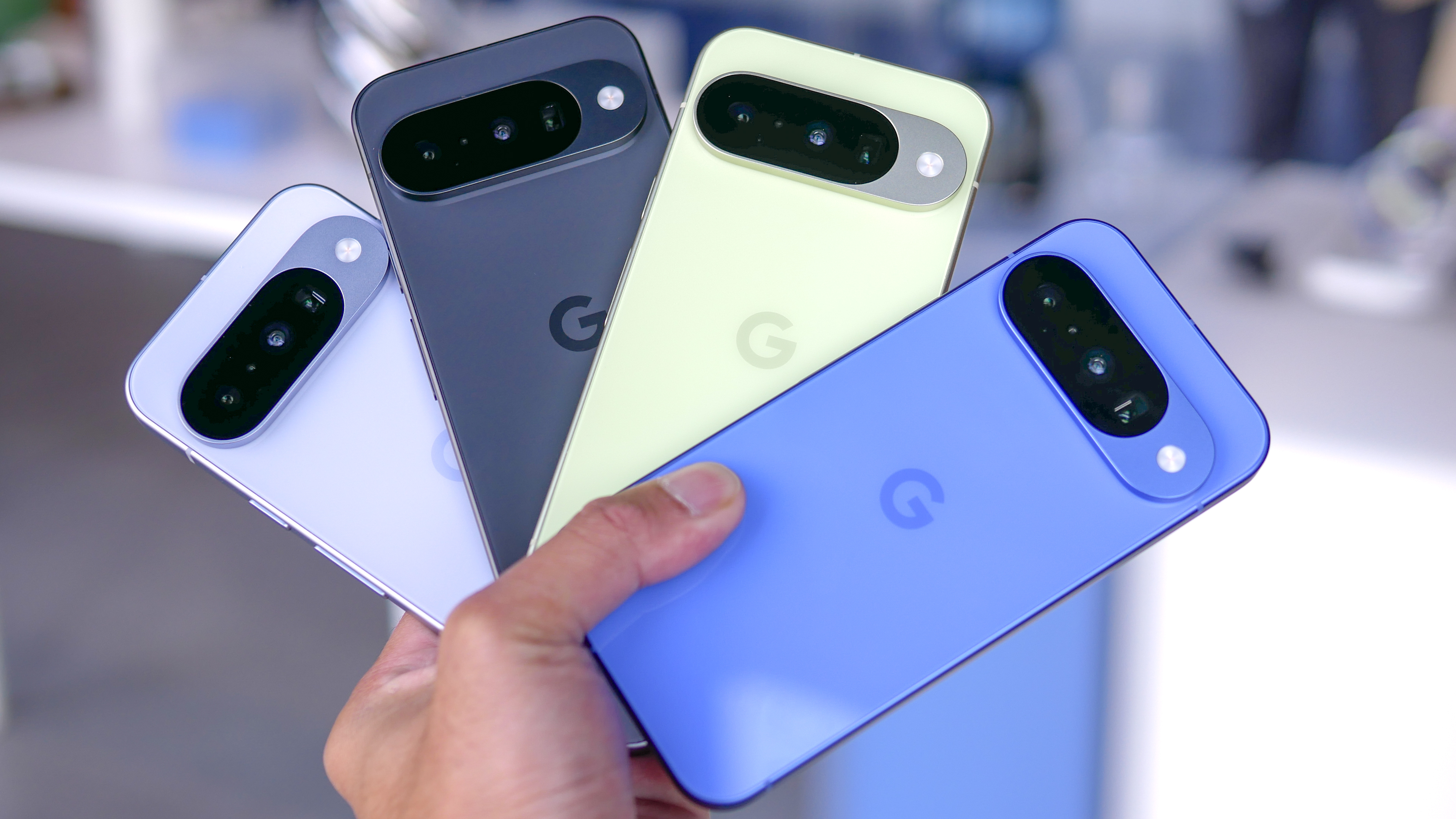 Google Pixel 10 hands-on.