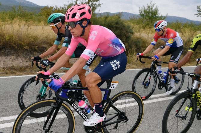 Rigoberto Uran during stage 3 of the Vuelta a Espana