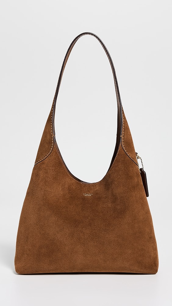 Coach Suede Brooklyn Shoulder Bag 28