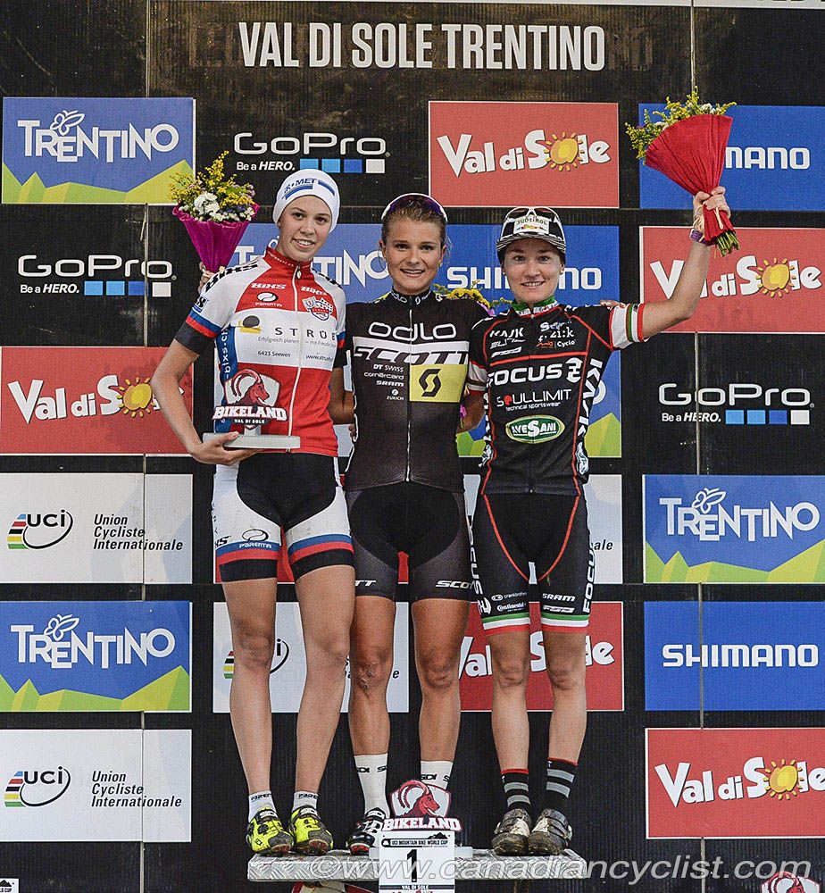 Podium: Alessandra Keller, Jenny Rissveds, Lisa Rabensteiner