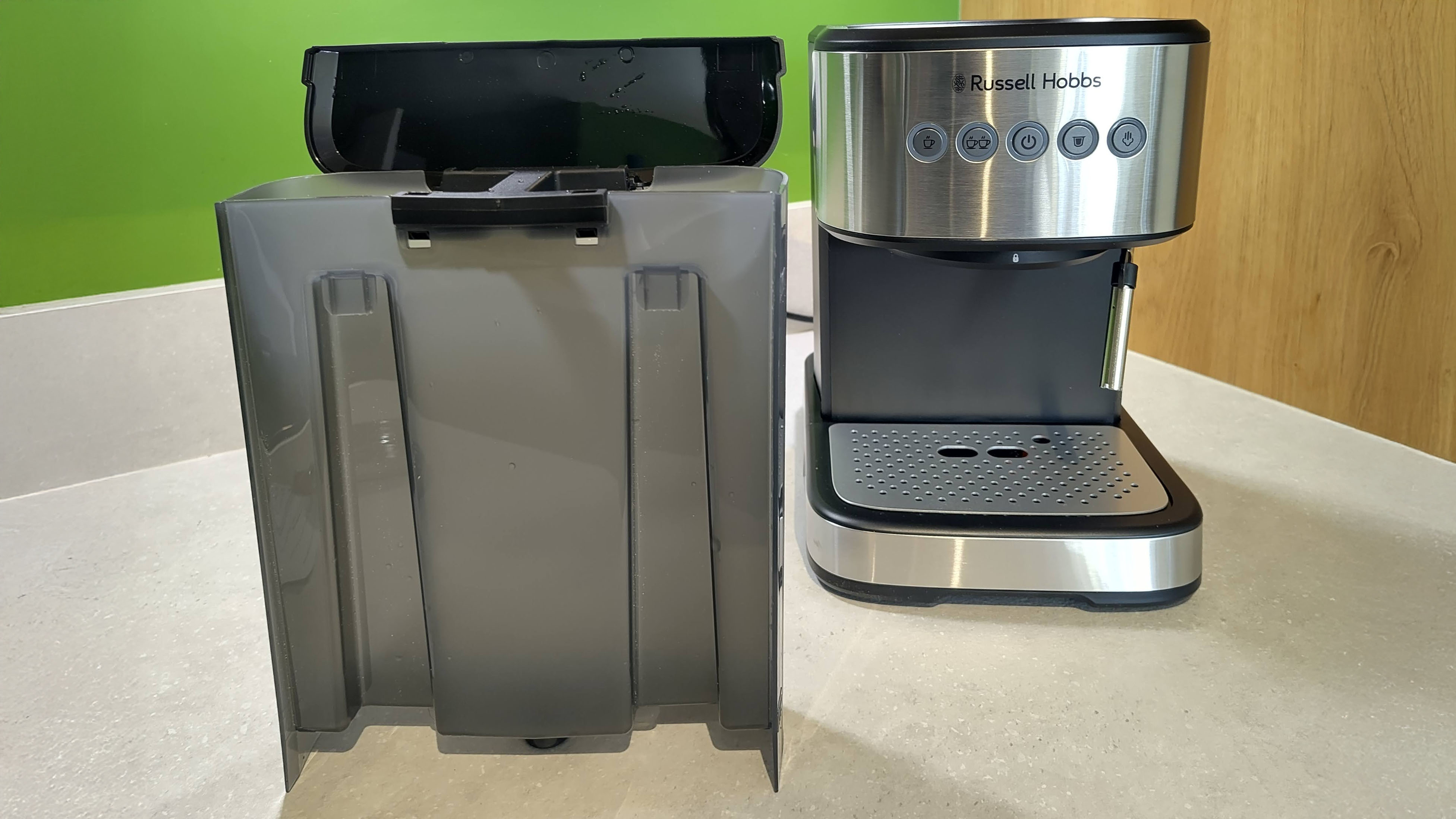 Russell Hobbs Everyday Espresso Machine with water tank removed