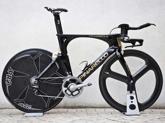 The Pinarello Bolide time trial bike - the successor to the Graal