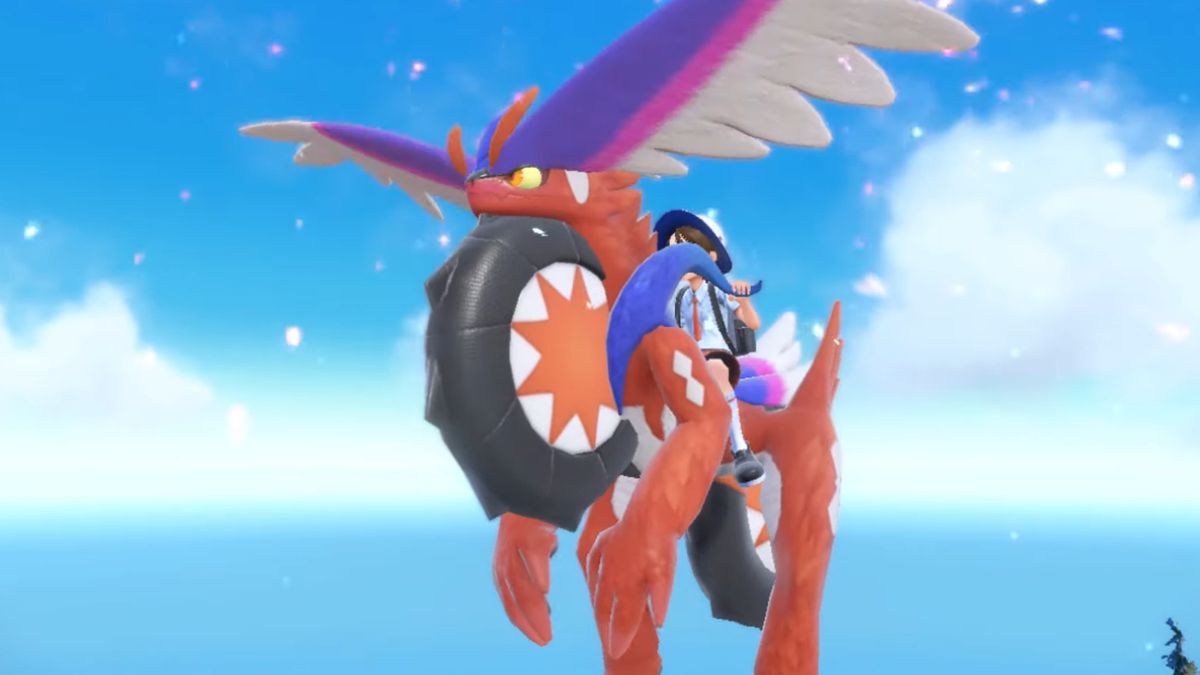 A Legendary pokemon in Pokemon Scarlet and Violet