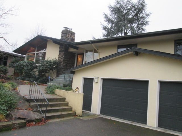 mid-century home makeover before