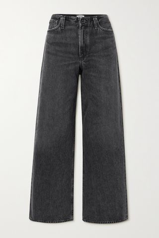 + Net Sustain Lex Low-Rise Wide-Leg Organic Jeans
