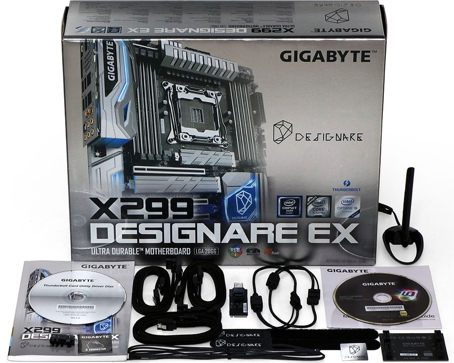 Gigabyte x299 designare ex обзор