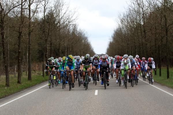 The bleak and cold of Gelderland, usually its much warmer for this race!