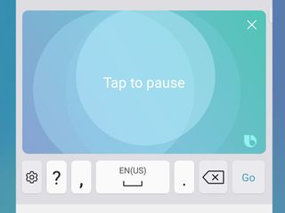 Use Bixby to dictate messages