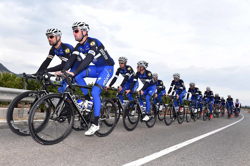 Etixx - Quick-Step training in Spain