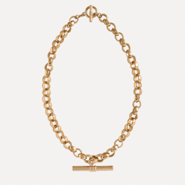 Chunky T-bar Chain Necklace
