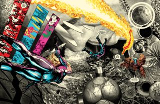 Fantastic Four: Full Circle art by Alex Ross and Josh Johnson