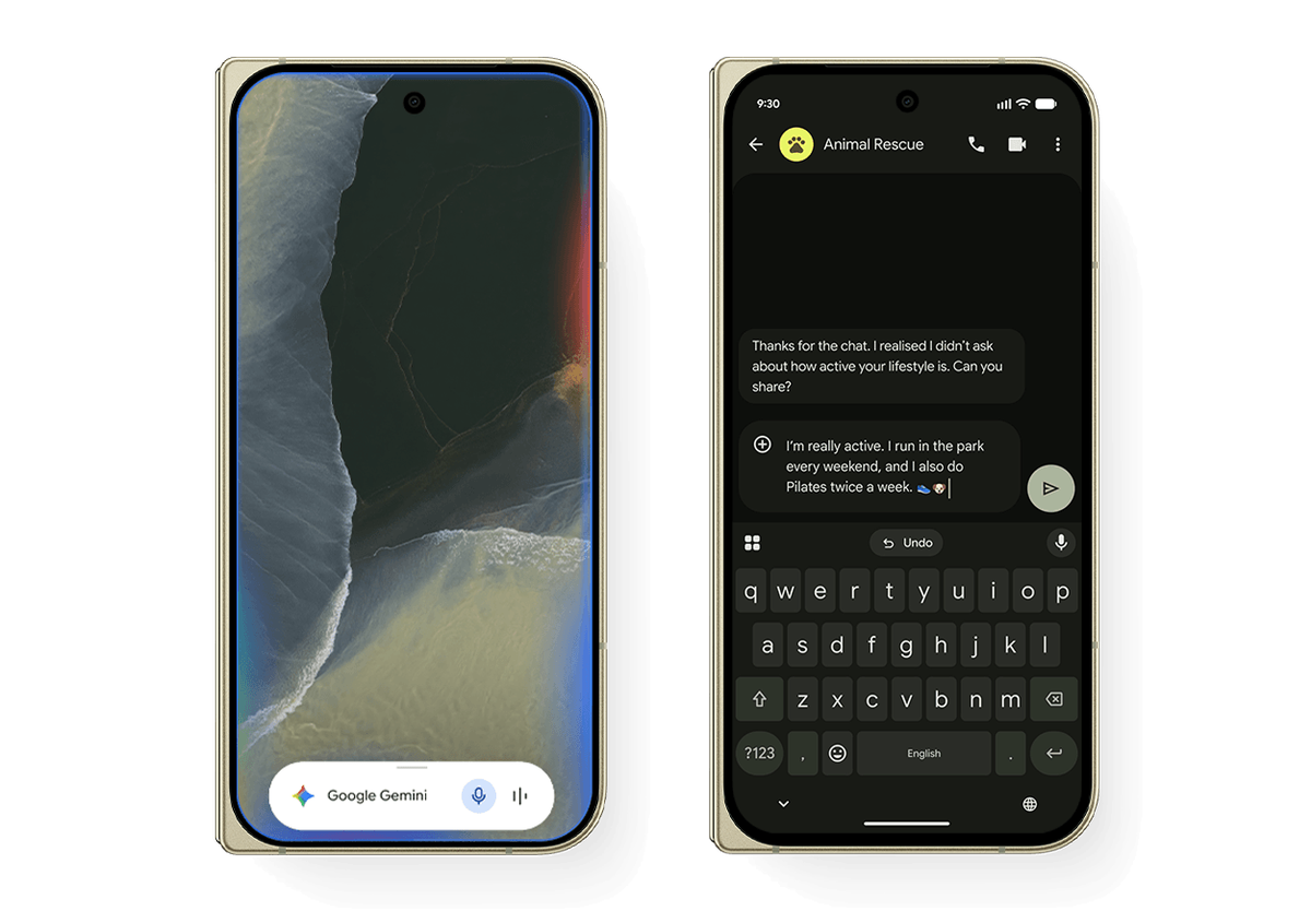 Leaked image of the Google Pixel 11 Pro Fold