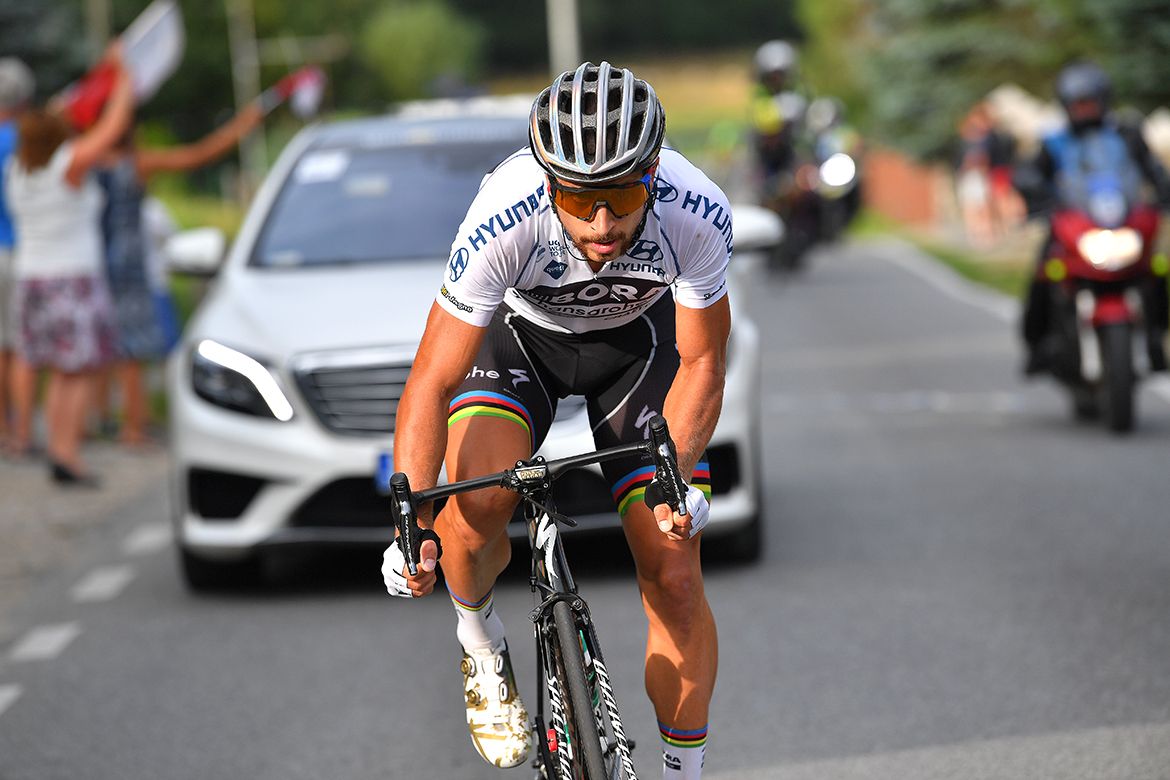 Peter Sagan (Bora-Hansgrohe) animated the final day of the Tour de Pologne.
