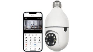 Product shot of WooLink Light Bulb Camera