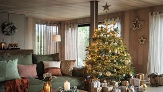 John Lewis mixed metallic Christmas tree decorations