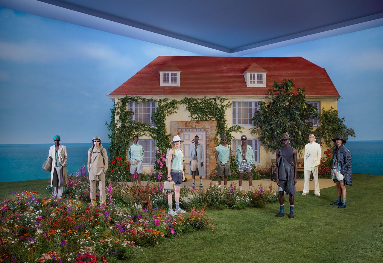 Dior Men Bloomsbury Group show