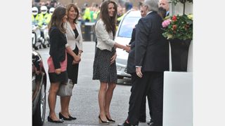 Carole, Pippa, and Kate Middleton matching