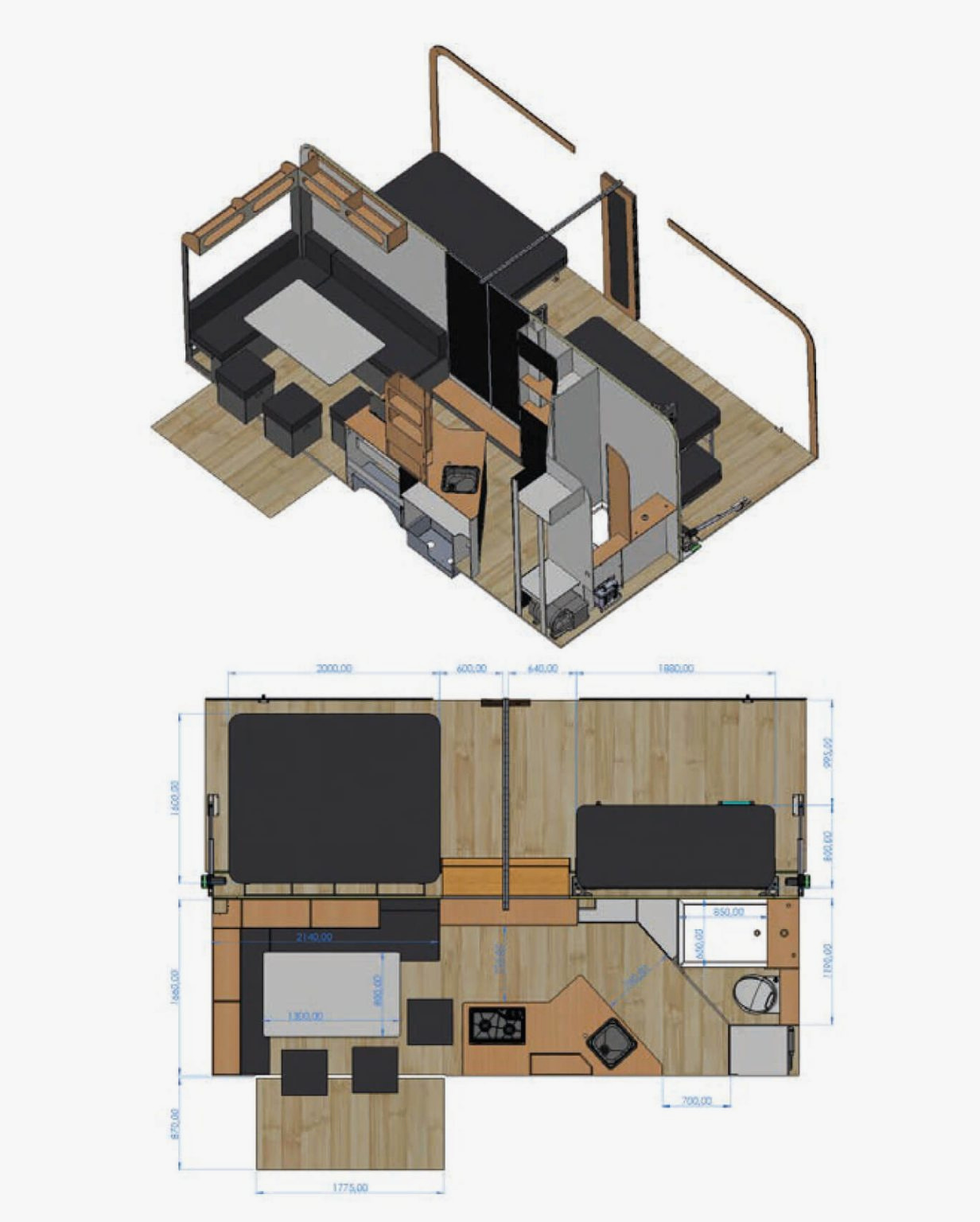 Beauer X6 layouts