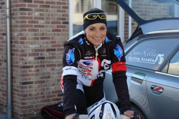 Liz Hatch - freezing in Belgium