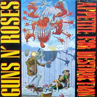 Guns N' Roses Appetite for Destruction original cover