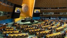 An overview of the United Nations' General Assembly on May 7, 2025.