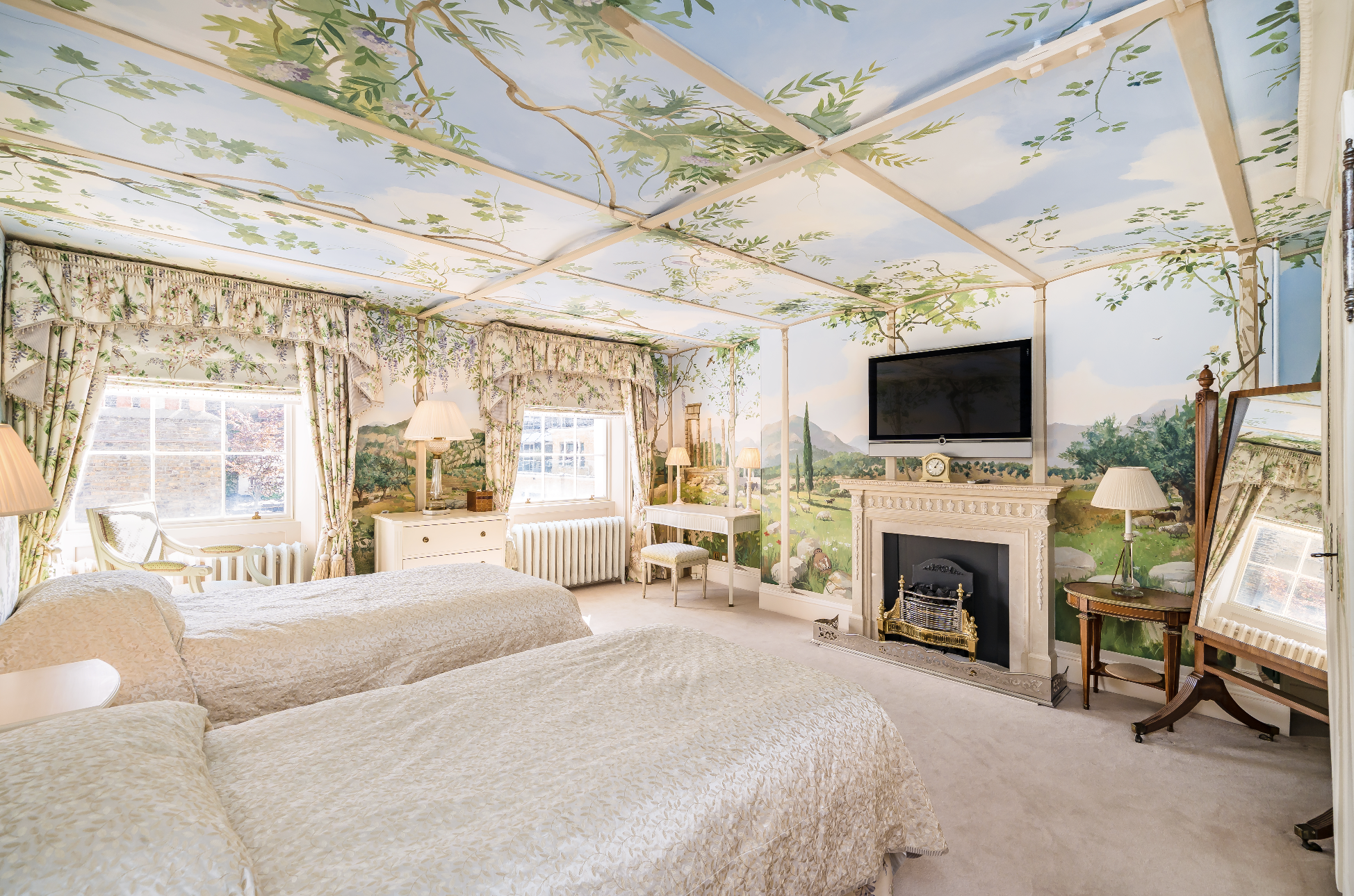 Inside the property on Charles Street