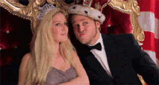 Clothing, Smile, Hairstyle, Dress, Happy, Facial expression, Blond, Beauty, Cocktail dress, Fashion,