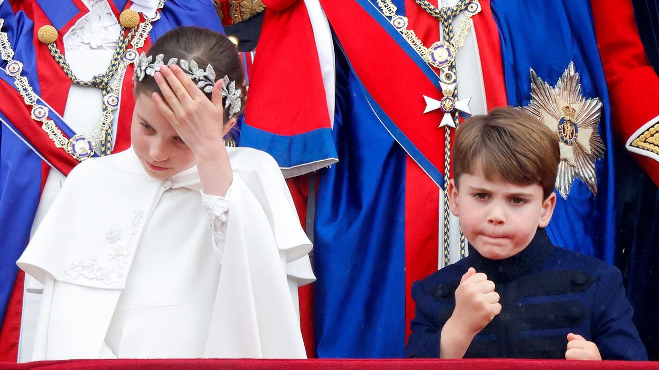 Princess Charlotte and Prince Louis