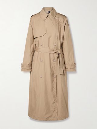 Net-a-Porter Moncler Barbentene trench coat