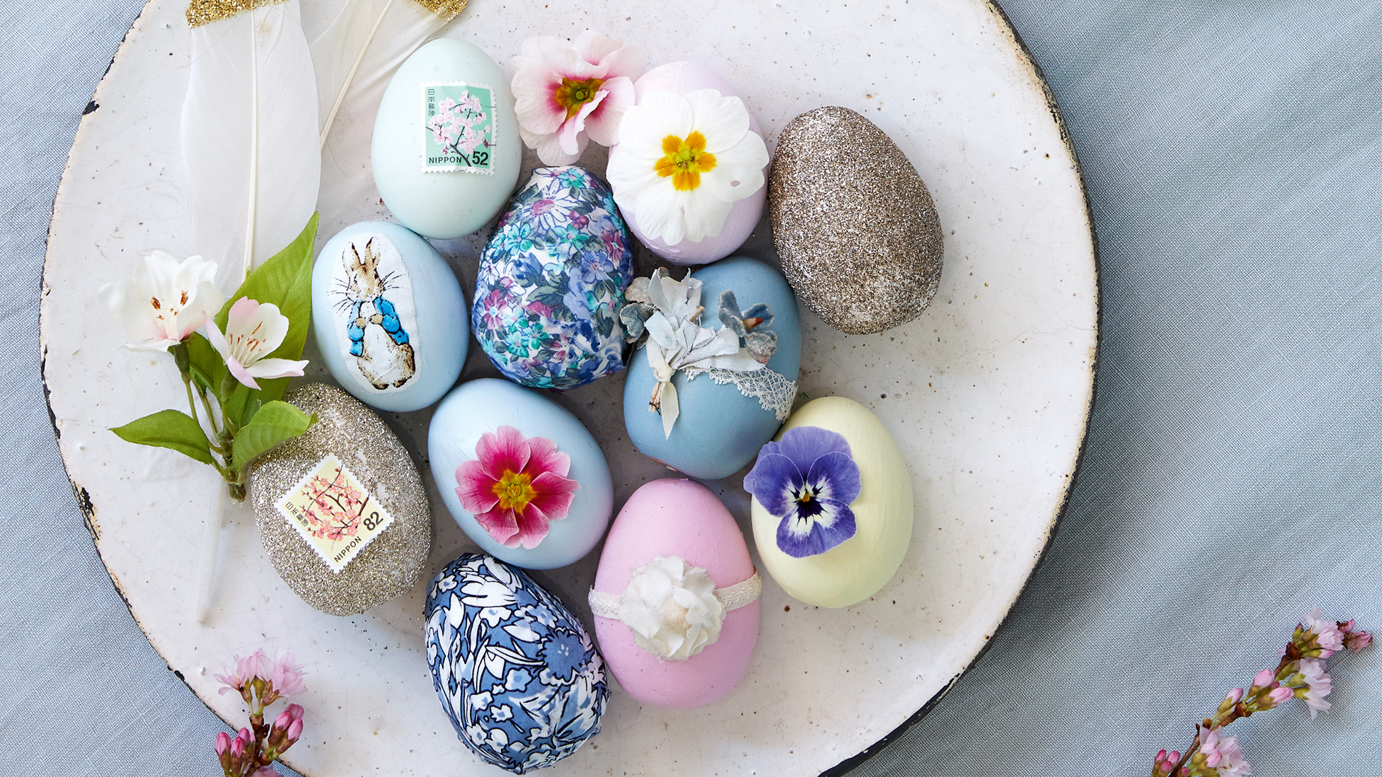 How to decorate Easter eggs: for a pretty seasonal display