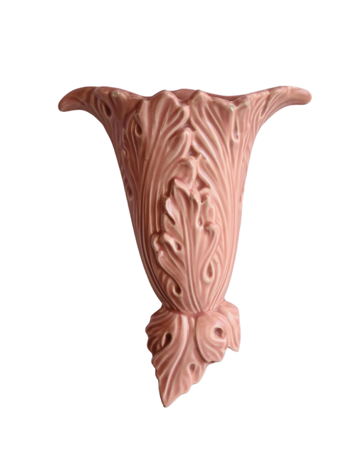 Pink Haeger Wall Pocket