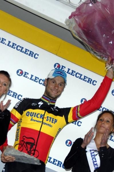 Boonen (Quick Step) rekindles that winning feeling.