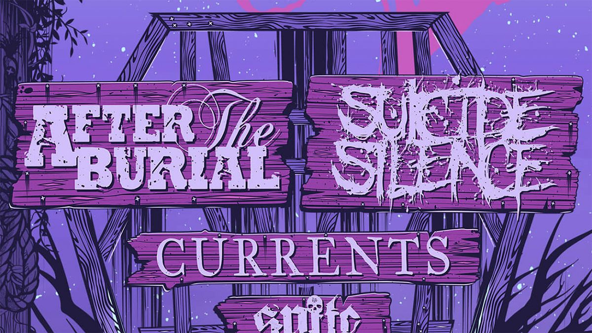 after the burial and suicide silence logos