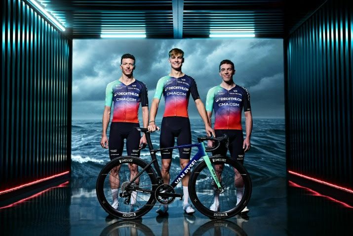 Decathlon CMA CGM in their new Van Rysel kit