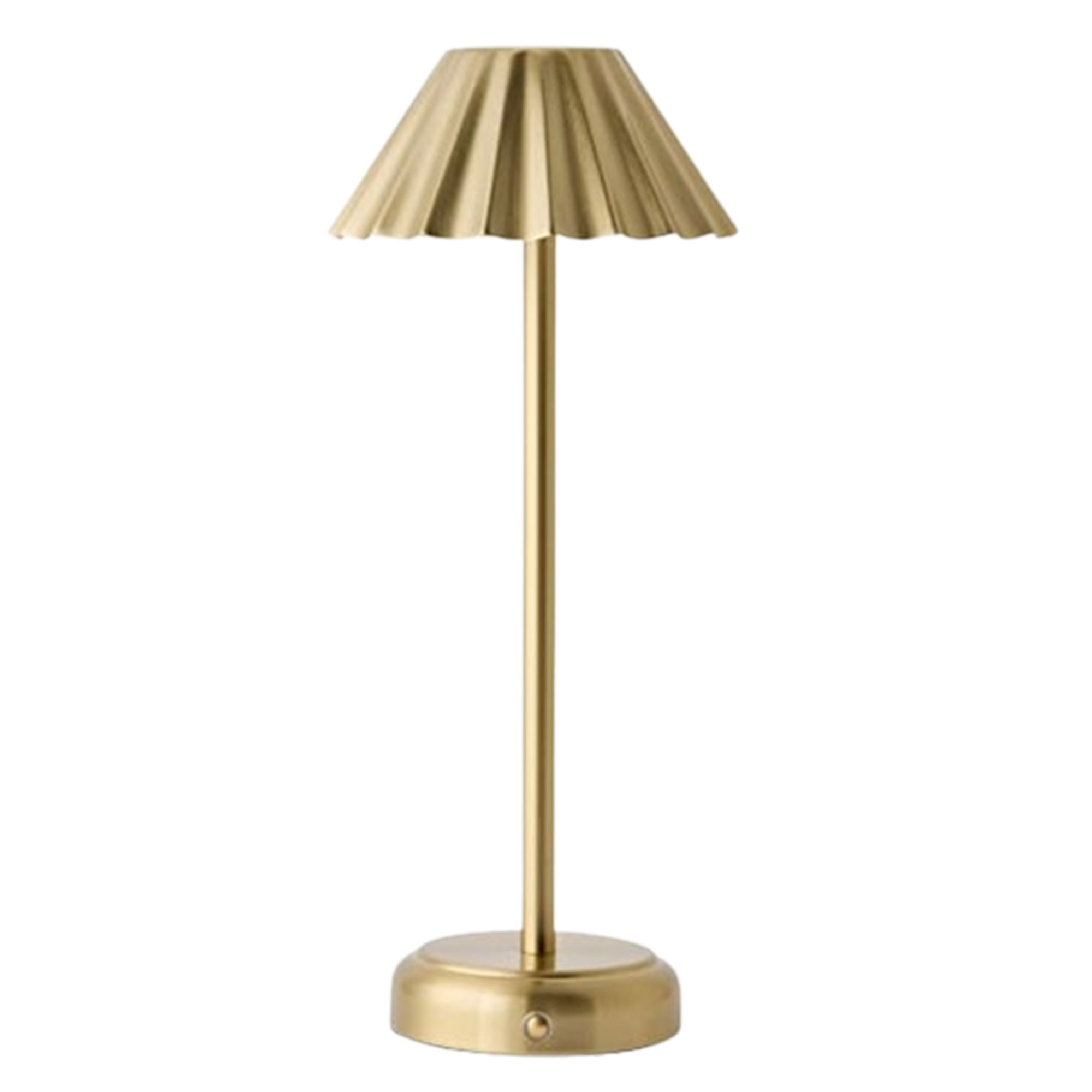 Value Lights, Gold Rechargeable LED Table Lamp