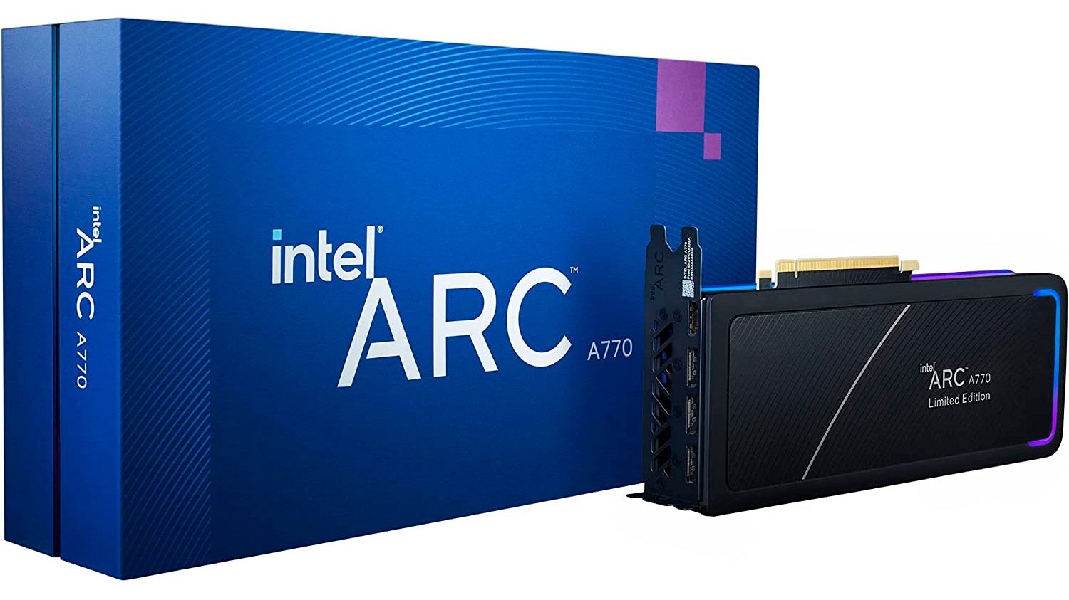 Intel：ARC A770 Limited Edition Intel Arc A770 Limited Edition Dual Fan 16GB GDDR6 PCIe 4.0