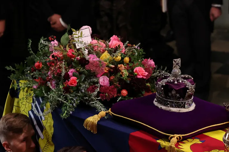 Queen Elizabeths funeral bouquet