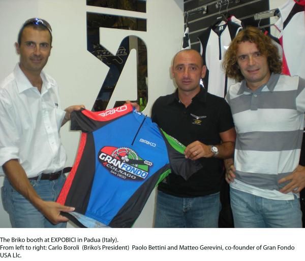 Riders will get a Gran Fondo jersey