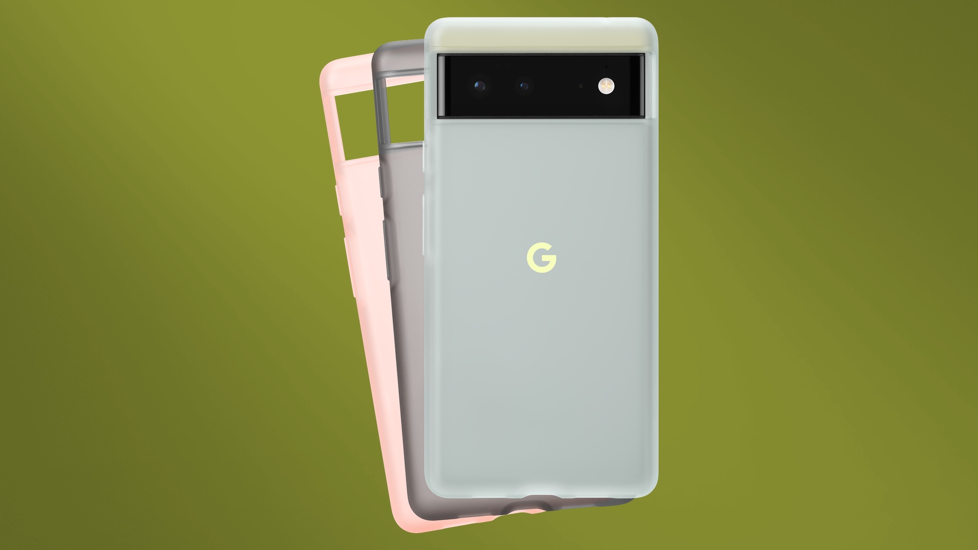 Google Pixel 6 Case in three colors