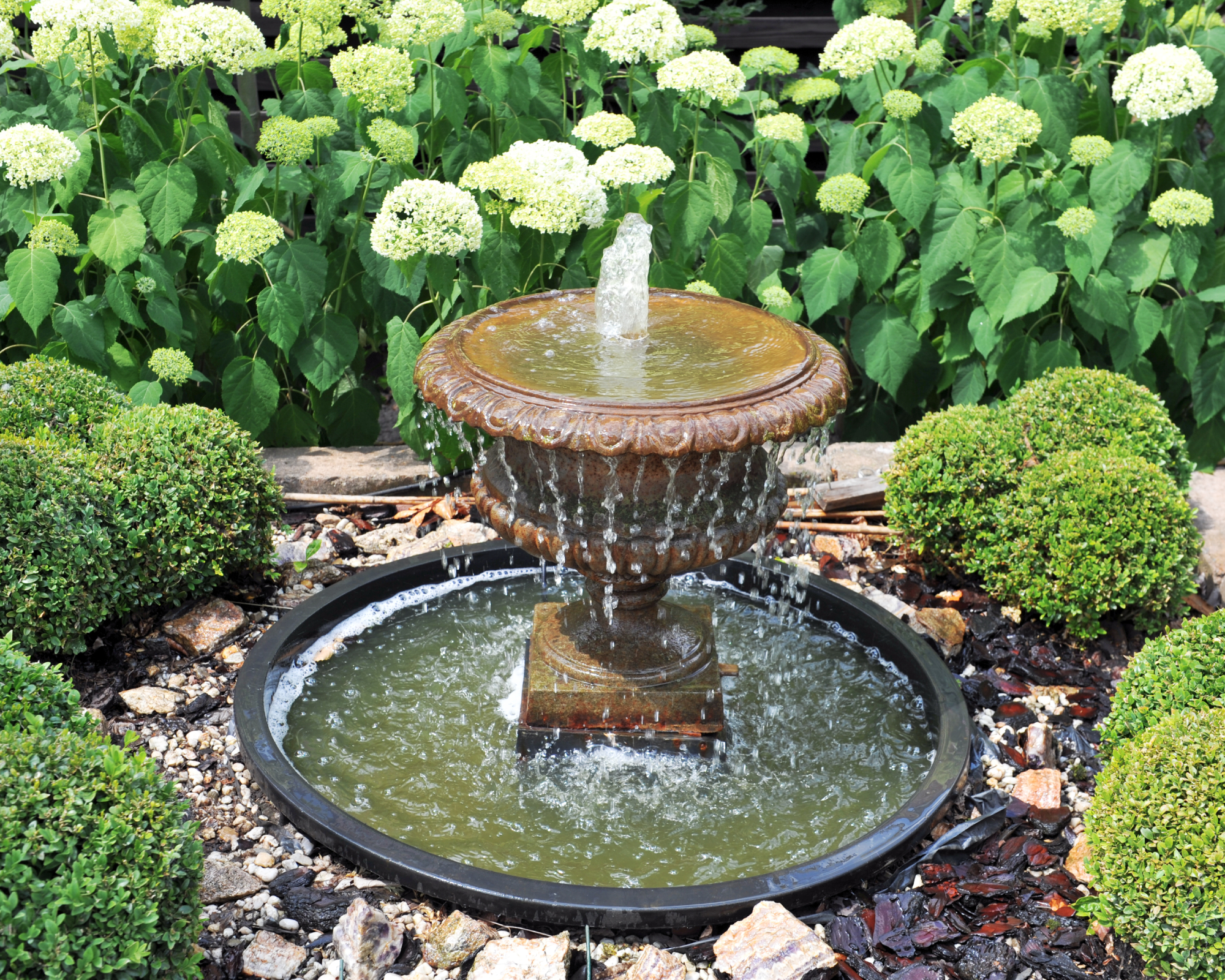 garden water feature