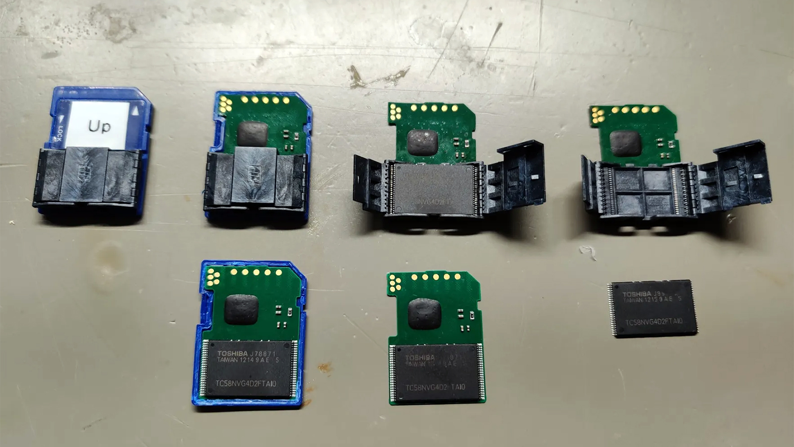 Recovering destroyed Nintendo SD cards
