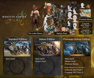 Monster Hunter Wilds breakdown of different editions