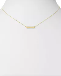 Adina Reyter Baguette Bar Necklace for $598, at Bloomingdales