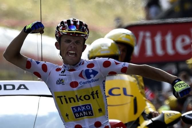 Rafal Majka (Tinkoff-Saxo) wins stage 17 of the Tour de France